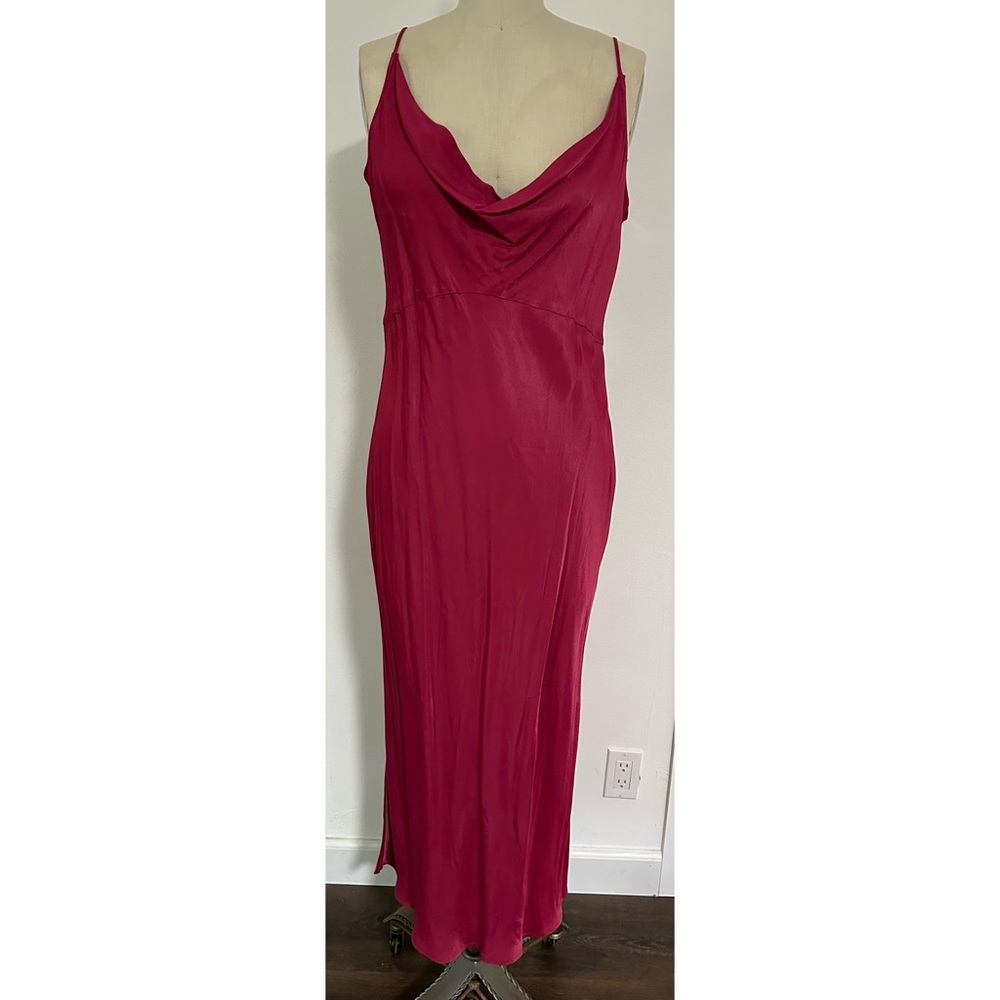 Anthropologie Bias Midi Slip Dress - XL